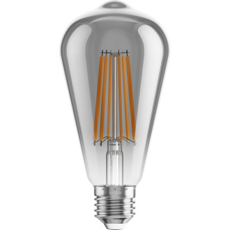 Mexen Vintis 10x żarówka filament LED E27, ST64, 10W, Ciepła - 2700K, 780 lm, smoke - L152-E27-1027-70x10