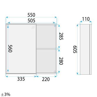 REA Sada koupelnového nábytku s umyvadlem River 60cm Grey REA-M0020