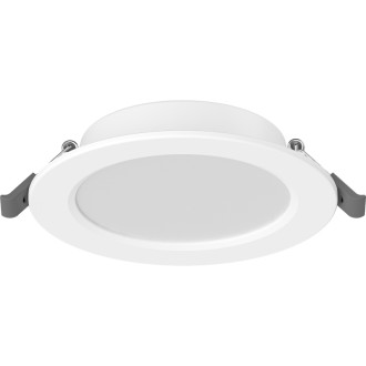 Zapuštěné LED stropní svítidlo Mexen LDRR, průměr 12 cm, 6 W, studená teplota - 6500 K, 600 lm, bílá - L210-012-0665-20