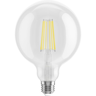 Mexen Vintis 6x LED žárovka s vláknem E27, G125, 12W, neutrální - 4000K, 1560 lm, čirá - L158-E27-1240-00x06