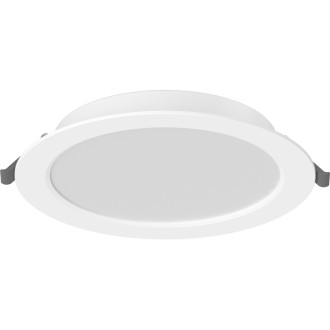 Zapuštěné LED stropní svítidlo Mexen LDRR, průměr 17 cm, 12 W, neutrální - 4000K, 1320 lm, bílé - L210-017-1240-20