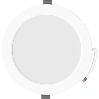 Mexen LDRR panel sufitowy downlight LED wpuszczany fi 17 cm, 12W, Zimna - 6500K, 1320 lm, biały - L210-017-1265-20