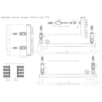 Radiátor kombinovaný Anima Henrik 113x75 cm bílá SIKOHTO7501200