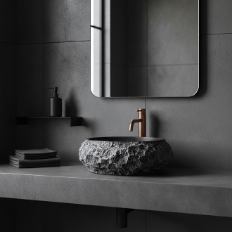 Umyvadlo na desku Mika Gabro Black