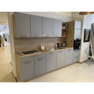 Kuchyně EASY Tamara - kamenná šedá supermat kuchyně výstava, Nobilia včetně spotřebičů