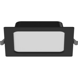Zapuštěné LED svítidlo Mexen LDRR do stropu 14 x 14 cm, 9W, studená teplota - 6500K, 720 lm, černá - L211-014-0965-70