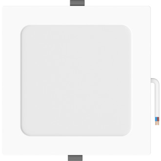 Mexen LDRR panel sufitowy downlight LED wpuszczany 17 x 17 cm, 12W, Zimna - 6500K, 1320 lm, biały - L211-017-1265-20