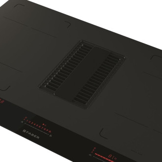 Varná deska s odsáváním Faber GALILEO HE GLASS BK A83