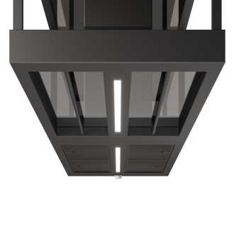 Ostrůvková digestoř Faber T-SHELF BK MATT A180