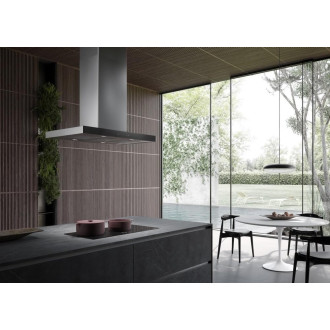 Ostrůvková digestoř Faber STILO GLASS SMART ISOLA X/BK A90