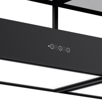 Ostrůvková digestoř Faber T-SHELF EVOLUTION BK MATT F160 KL