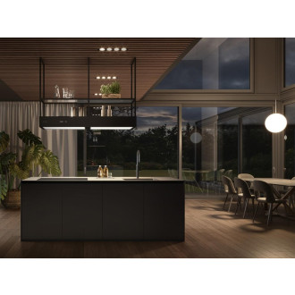 Ostrůvková digestoř Faber T-SHELF EVOLUTION BK MATT F160 KL