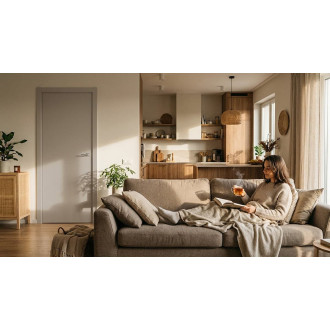 Interiérové dveře Naturel Avon pravé 80 cm kašmír matný AVON10KAS80P