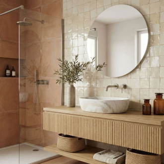 Umyvadlo na desku REA Amelia Saturn 48