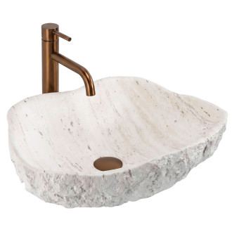 Umyvadlo na desku Isla Shiro