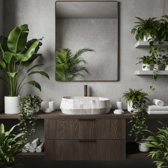 Umyvadlo na desku Zoe Rock