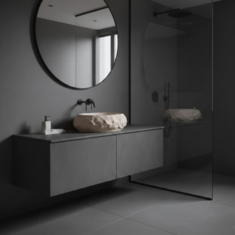 Umyvadlo na desku Mika Warm Beige