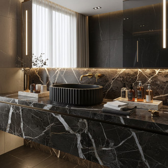 Umyvadlo na desku Margaret Black