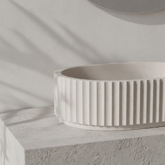 Umyvadlo na desku Margaret Beige