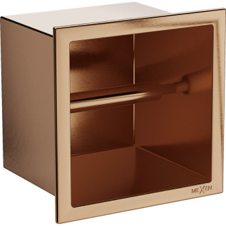 Mexen X-Wall-P uchwyt na papier toaletowy, miedź szczotkowana - 19C3