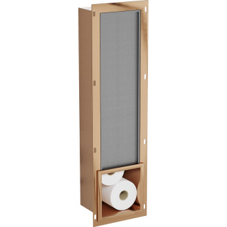 Dávkovač toaletního papíru Mexen X-Wall-B, kartáčovaná měď - 19C5