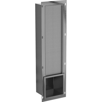 Mexen X-Wall-B magazynek na papier toaletowy, gun gray szczotkowany - 19E5