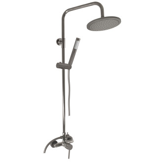 RAV SLEZÁK SEINA Sprchový systém s vodovodní baterií, Metal grey kartáč SE982.5/5-61MGK