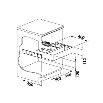 Blanco SELECT II Orga košový systém   526 212