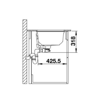 Blanco OOVALON 700-U mystic black