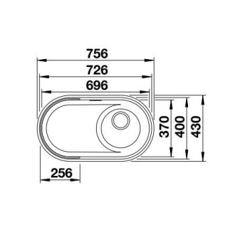 Blanco OOVALON 700-IF mystic black