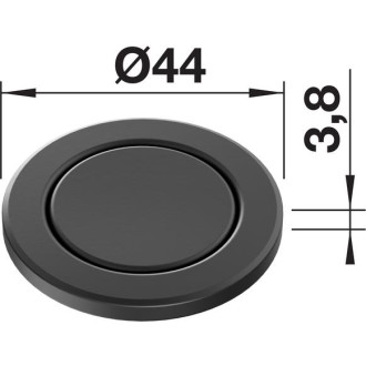 Blanco Reco Push Control III, černá matná