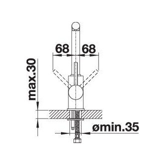 Blanco Mila černá matná, ECO