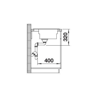Blanco Etagon XL 6 S silgranit antracit dřez vpravo s exc. ovládáním PushControl