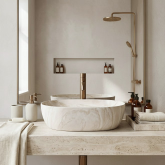 Umyvadlo na desku REA Amelia Kallisto 48