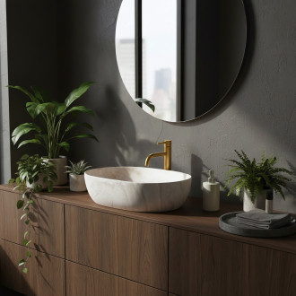 Umyvadlo na desku REA Amelia Kallisto 48