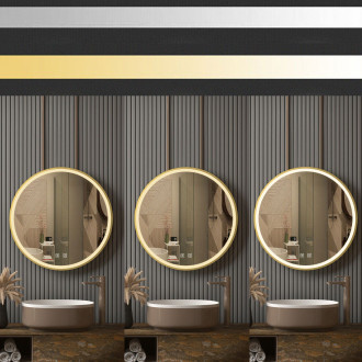 REA Zrcadlo LED 50cm HOM-02500