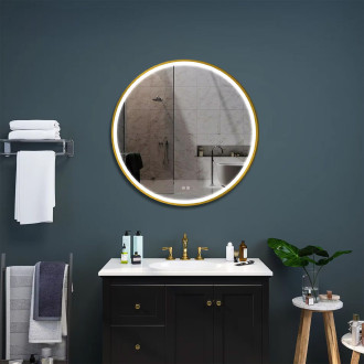 REA Zrcadlo LED 50cm HOM-02500