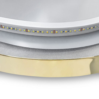 REA Zrcadlo LED 50cm HOM-02500