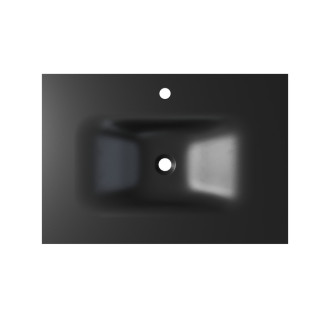 Spodní skříňka s umyvadlem AKYA CLASSIC grafitová lesklá