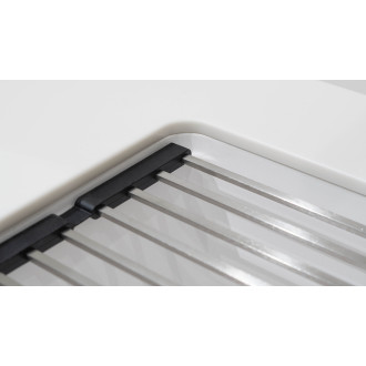 Deante Momi jedno-komorový granitový dřez 820x500x230 mm, grafitový metalický ZKM_G11B