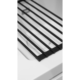 Deante Momi jedno-komorový granitový dřez 820x500x230 mm, grafitový metalický ZKM_G11B