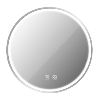 Zrcadlo LED 90cm MMJ BRUSH SILVER