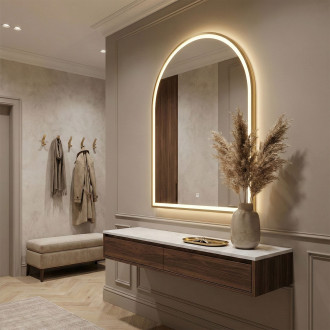 Zrcadlo LED 60x100cm DART GOLD