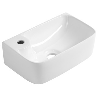 BELLE keramické umývátko 36x22cm, bílá