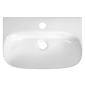 FLANNY keramické umývátko 46x31cm, bílá