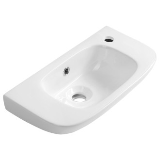 KIA keramické umývátko 49x25cm, bílá