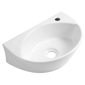 LIZA keramické umývátko 40x27cm, bílá