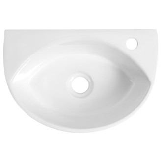 LIZA keramické umývátko 40x27cm, bílá