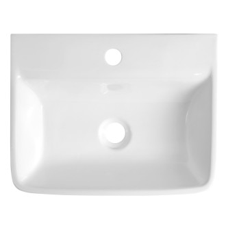REEMA keramické umyvadlo 45x35cm, bílá