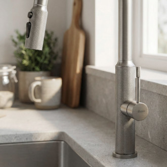 Kuchyňská baterie Rea Master Brush Nickel